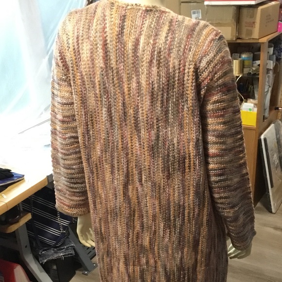 Boho Chic Long Open Cardigan NEW - Picture 14 of 16